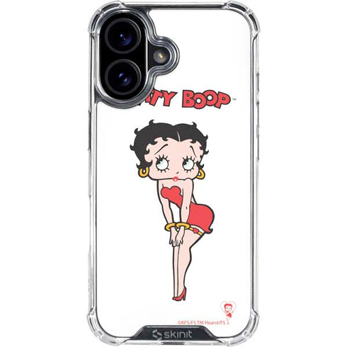 Betty Boop Pose iPhone 17 Clear Case