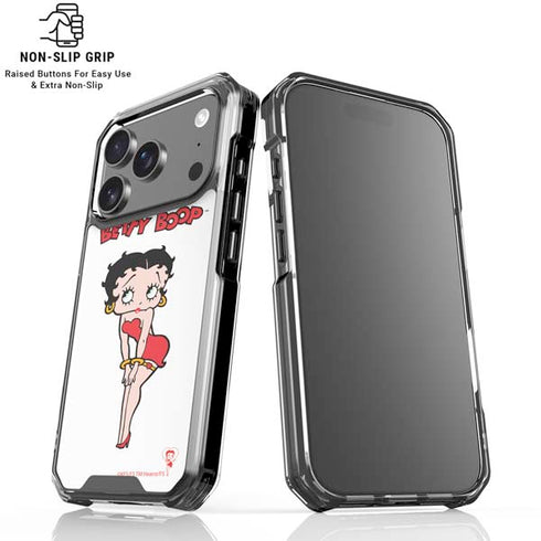 Betty Boop Pose iPhone 18 Pro Clear Case