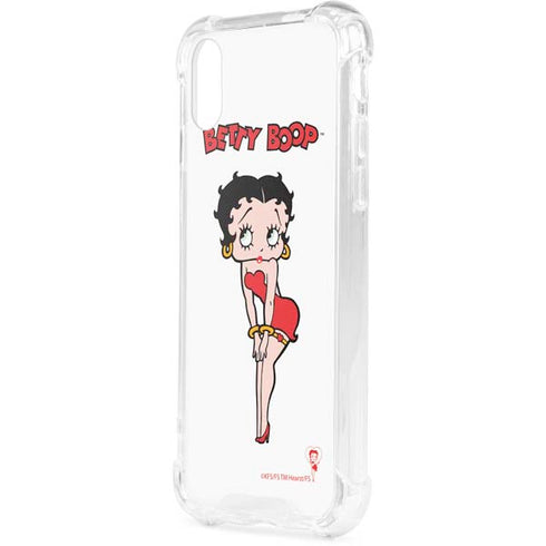 Betty Boop Pose iPhone XS Clear Case