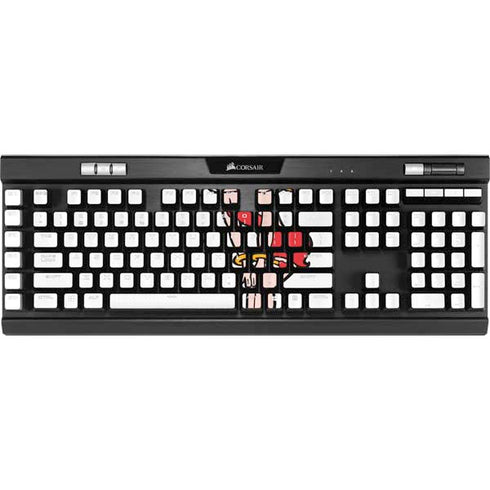 Betty Boop Pose K95 RGB PLATINUM Mechanical Gaming Keyboard Skin
