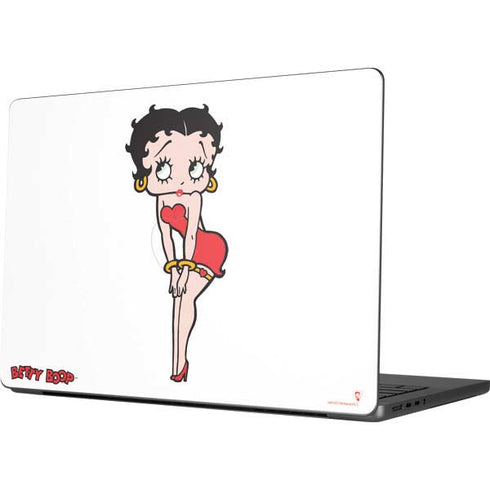 Betty Boop Pose Apple MacBook Pro 14-inch Skin