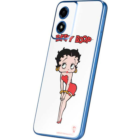 Betty Boop Pose Moto G Play 4G (2024) Skin
