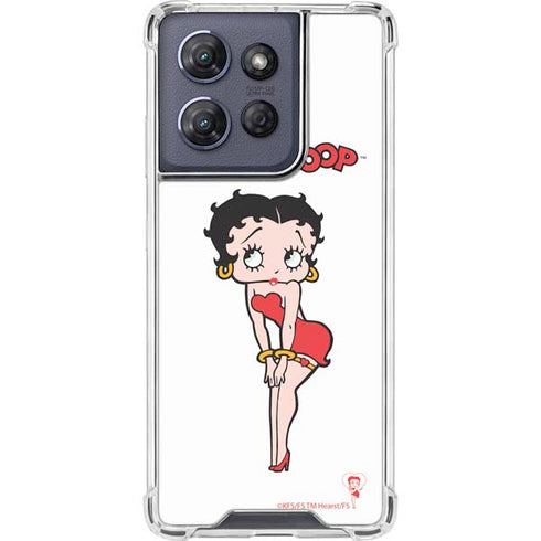 Betty Boop Pose Moto G Play 5G (2025) Clear Case