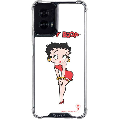 Betty Boop Pose Moto G Power 5G (2024) Clear Case
