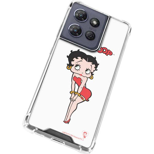 Betty Boop Pose Moto G Power 5G (2025) Clear Case