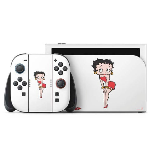 Betty Boop Pose Nintendo Skins