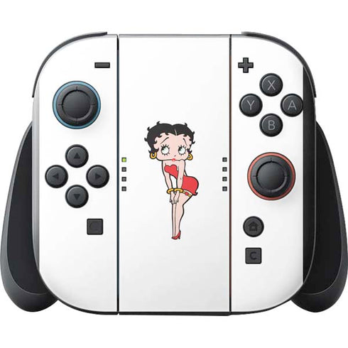 Betty Boop Pose Nintendo Switch 2 (2025) with Joy-Con Skin