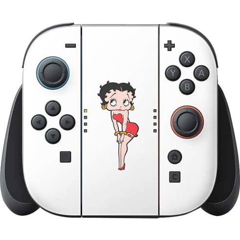 Betty Boop Pose Nintendo Switch 2 (2025) Joy-Con Controller Skin