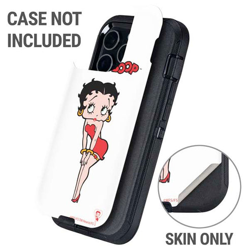 Betty Boop Pose Otterbox Defender iPhone Skin