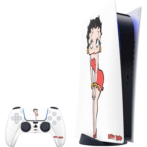 Betty Boop Pose PlayStation PS5 Skins