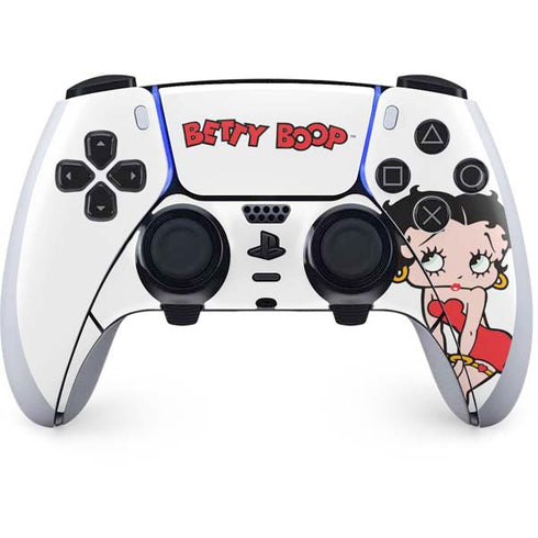 Betty Boop Pose PS5 DualSense Edge Pro Controller Skin