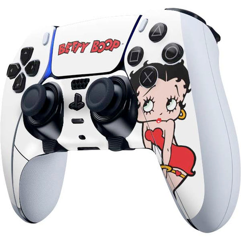 Betty Boop Pose PS5 DualSense Edge Pro Controller Skin