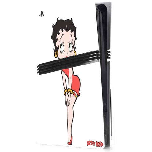 Betty Boop Pose PlayStation PS5 Skins