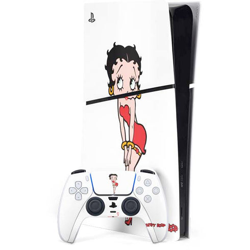 Betty Boop Pose PlayStation PS5 Skins