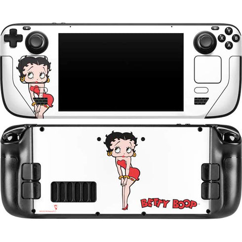Betty Boop Pose Steam Deck Handheld Gaming Computer Skin