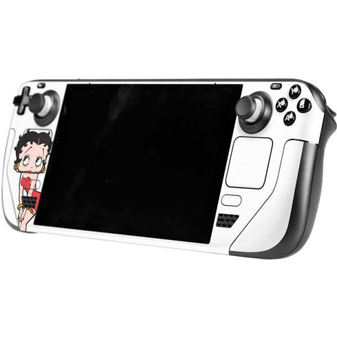 Betty Boop Pose Steam Deck Handheld Gaming Computer Skin