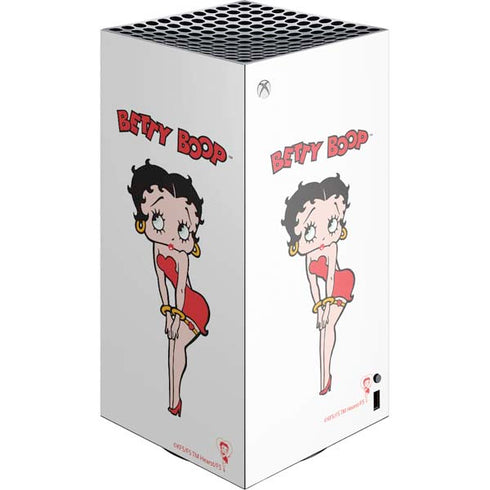 Betty Boop Pose XBox Series X Digital Edition Console Skin