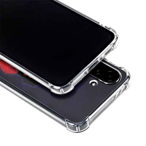 Betty Boop Red Dress Galaxy A36 5G Clear Case