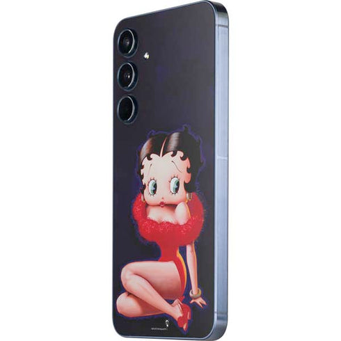 Betty Boop Red Dress Galaxy A36 5G Skin
