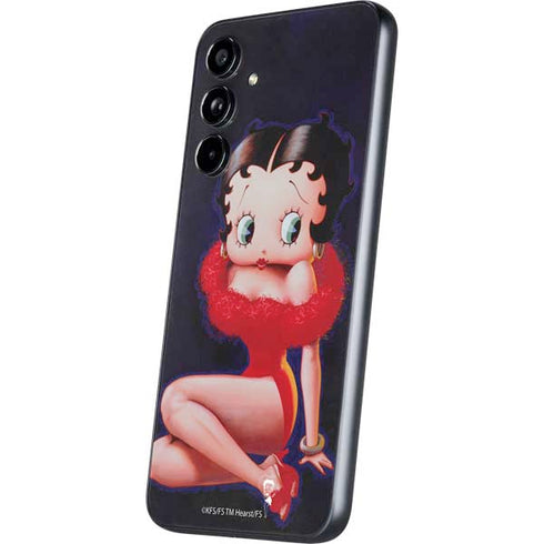 Betty Boop Red Dress Galaxy A54 5G Skin