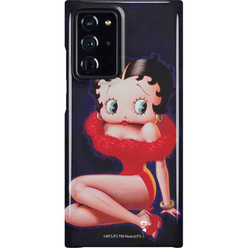 Betty Boop Red Dress Galaxy Cases