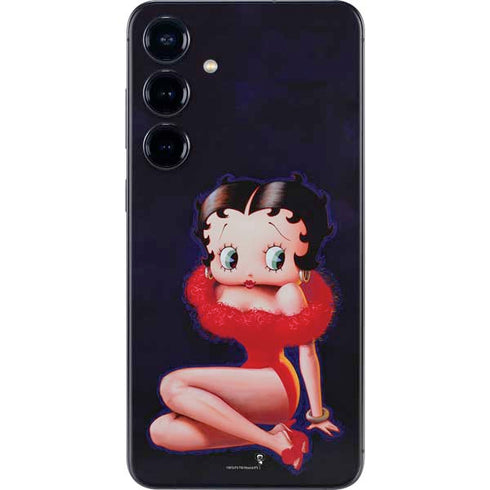 Betty Boop Red Dress Galaxy S24 Plus Skin