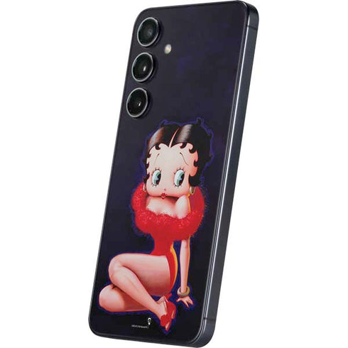 Betty Boop Red Dress Galaxy S24 Plus Skin