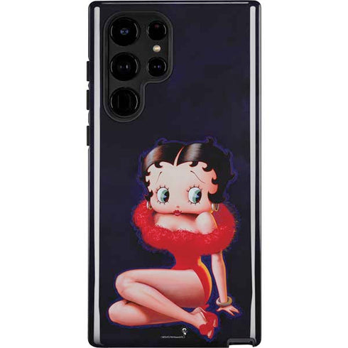 Betty Boop Red Dress Galaxy S25 Ultra Impact Case
