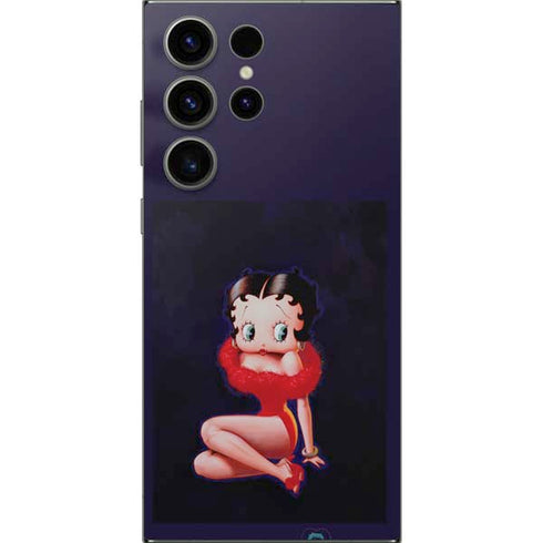Betty Boop Red Dress Galaxy S24 Ultra Skin