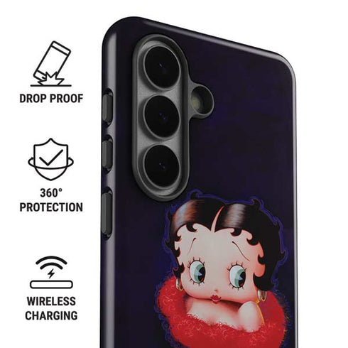Betty Boop Red Dress Galaxy S26 Plus Impact Case