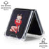 Betty Boop Red Dress Galaxy Z Flip6 Clear Case