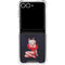 Betty Boop Red Dress Galaxy Z Flip7 Clear Case