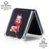 Betty Boop Red Dress Galaxy Z Flip7 Clear Case