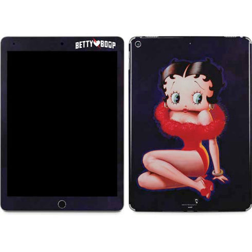 Betty Boop Red Dress iPad Skins