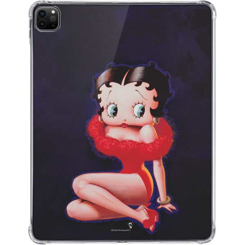 Betty Boop Red Dress iPad Pro 11in (2024) Clear Case