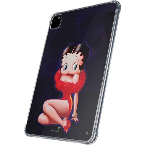 Betty Boop Red Dress iPad Pro 11in (2024) Clear Case