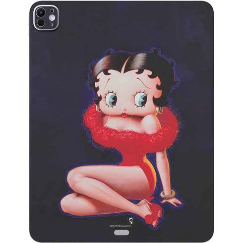 Betty Boop Red Dress iPad Pro 13in M4 (2024) Skin