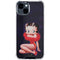 Betty Boop Red Dress iPhone 15 Clear Case
