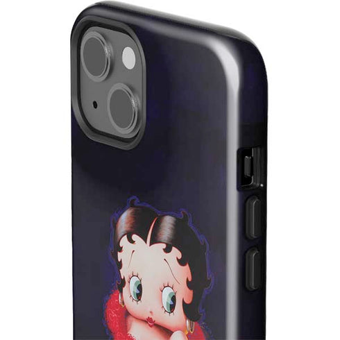 Betty Boop Red Dress iPhone 15 Impact Case