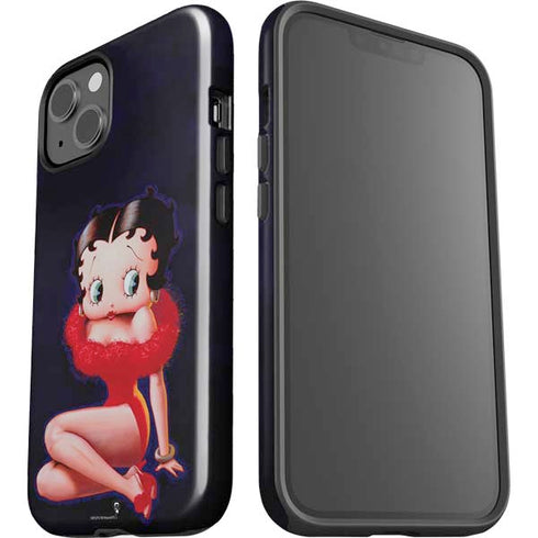 Betty Boop Red Dress iPhone 15 Impact Case