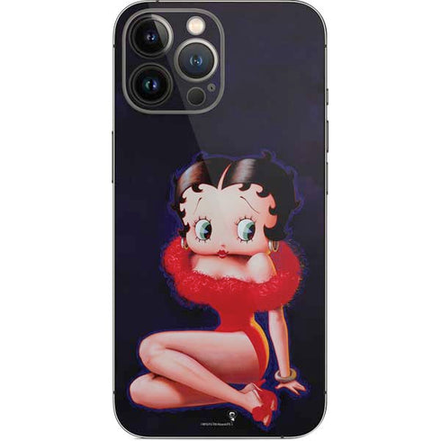Betty Boop Red Dress iPhone 15 Pro Max Skin