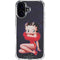 Betty Boop Red Dress iPhone 16 Plus Clear Case