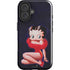 Betty Boop Red Dress iPhone 16 Plus Impact Case