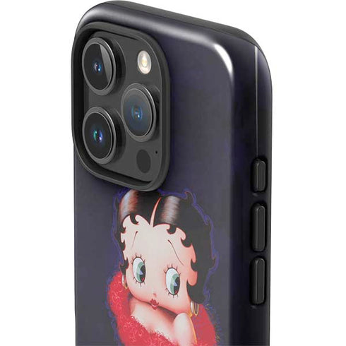 Betty Boop Red Dress iPhone 16 Pro Impact Case