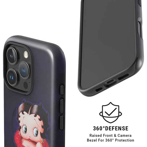 Betty Boop Red Dress iPhone 16 Pro Magsafe Impact Case