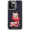Betty Boop Red Dress iPhone 16 Pro Max Clear Case