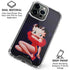 Betty Boop Red Dress iPhone 16 Pro Max Clear Case