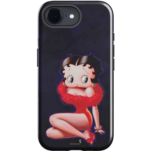 Betty Boop Red Dress iPhone 16e Impact Case