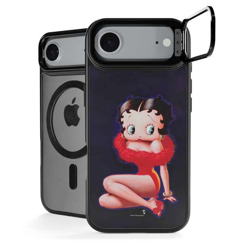 Betty Boop Red Dress iPhone 17 Air Kickstand Case