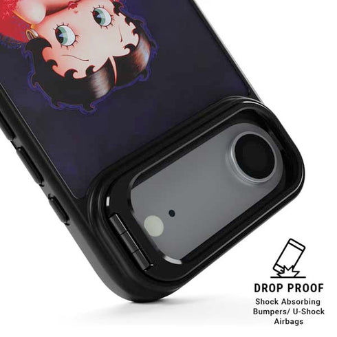 Betty Boop Red Dress iPhone 17 Air Kickstand Case